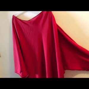 Red lane Bryant top